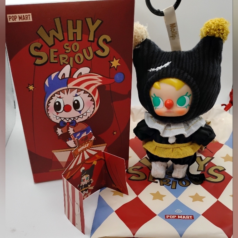 POPMART Why So Serious Clown Labubu "Molly"
